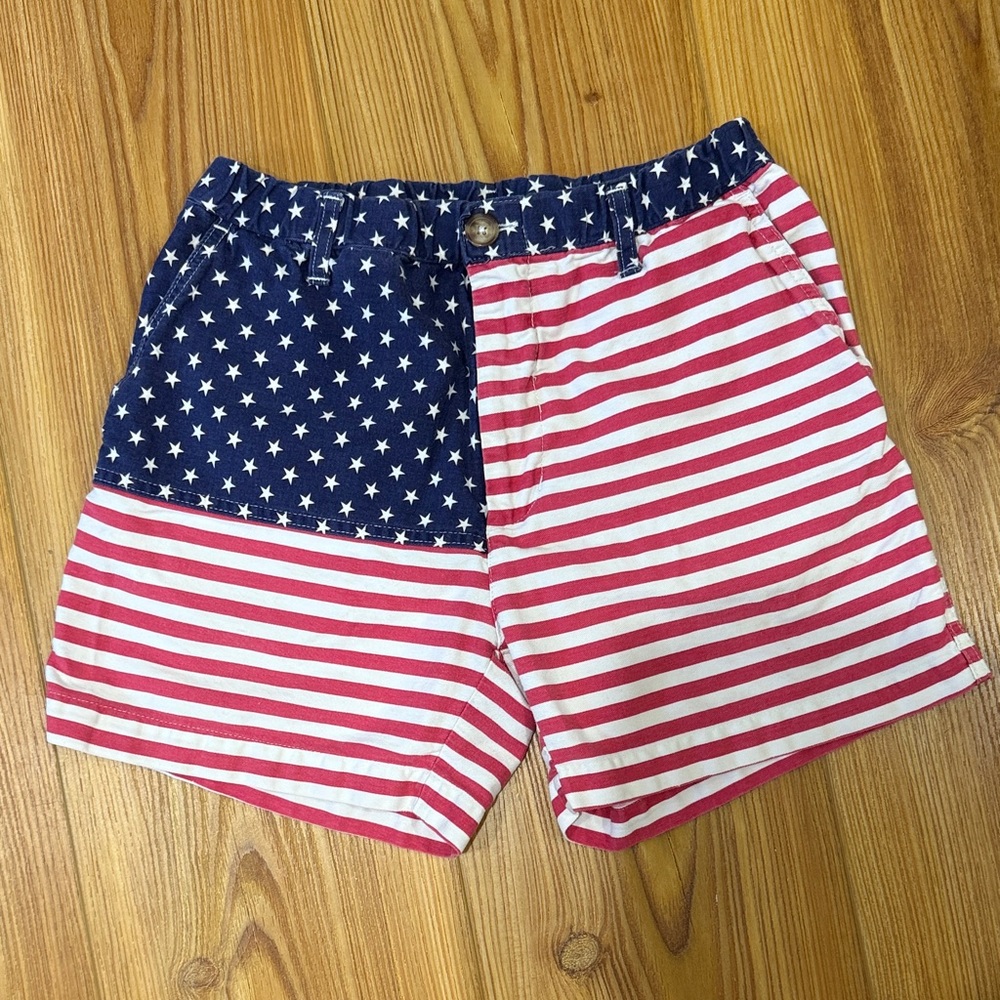 Chubbies Red, White, and Blue Star-Striped Men's Shorts